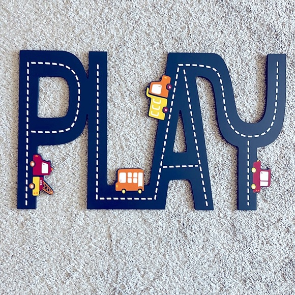 Hobby Lobby Other - Play wood wall decor